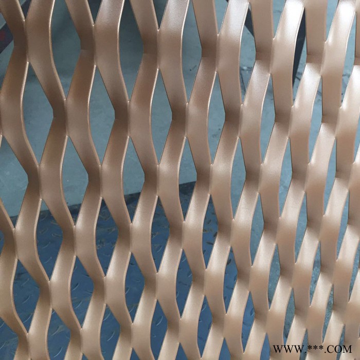 億岑   安平鋁板網定制   多規格鋁板拉伸網   菱形網    幕墻吊頂裝飾網