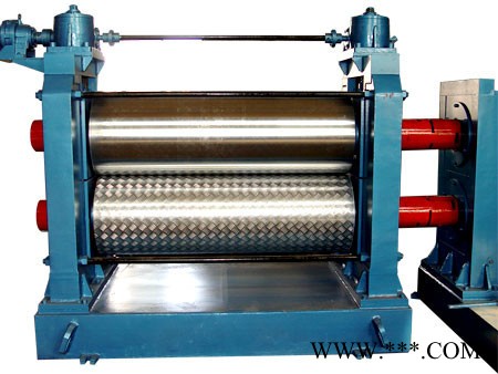 供應常州市蘇南盛氏制輥 1200 鋁板單面壓花機