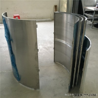 粵藝佰咖啡色包柱子鋁板2.5mm厚 ， 古銅色鋁單板包圓柱子，廠家免費設(shè)計可包安裝