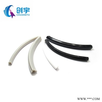 工業鋁型材塑料配件 平分槽條 鋁型材配件 **品質保證 封條