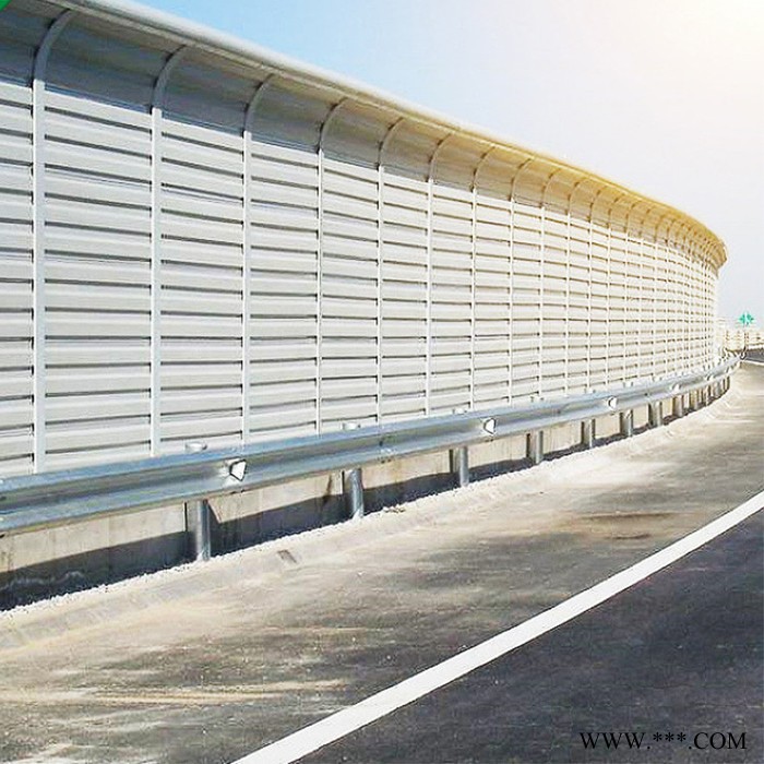 弧形聲屏障 空調(diào)隔音屏障 鋁板聲屏障