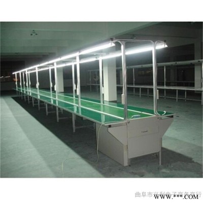 生產自動化輸送機帶防塵罩 分揀用鋁型材皮帶機 鋁型材皮帶機