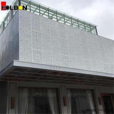 【廣州豪頂】氟碳鋁板幕墻裝飾門頭沖孔鋁板外墻室內(nèi)氟碳沖孔鋁單板供應(yīng) 20年不變色