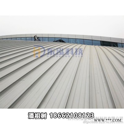 0.8mm厚65-400型鋁板 上海松江區、青浦區直立鎖邊鋁鎂錳板 氟碳面漆抗腐蝕 金屬屋面材料