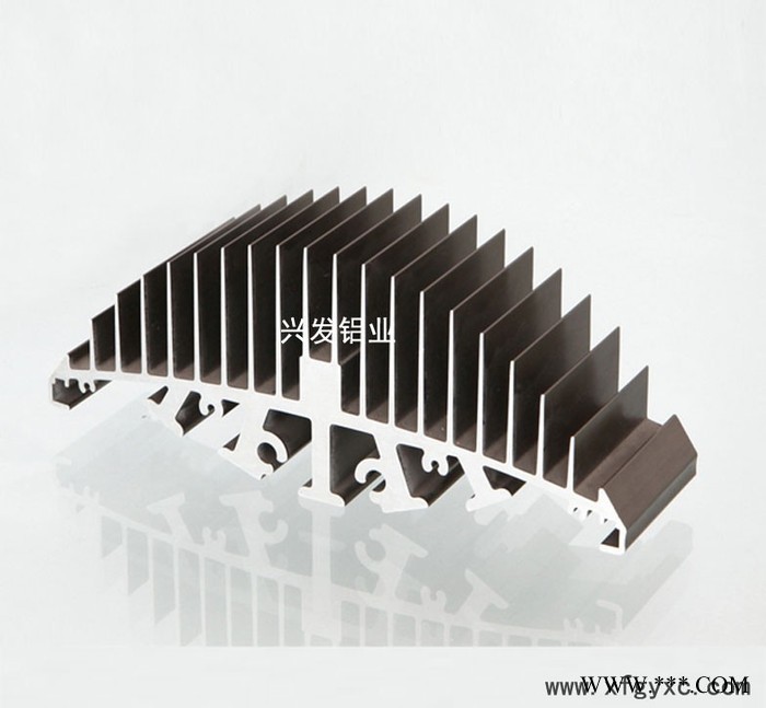 廠家直供供應興發牌工廠專用LED燈散熱器鋁型材工業鋁型材
