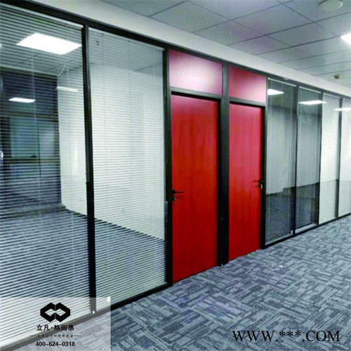 格尚惠 渭南玻璃隔斷隔斷墻鋁型材-鋁合金百葉門