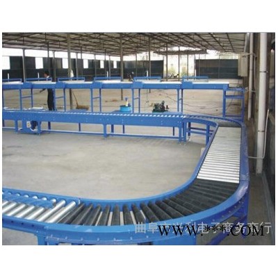 輸送機鋁型材 九江傾斜輸送滾筒