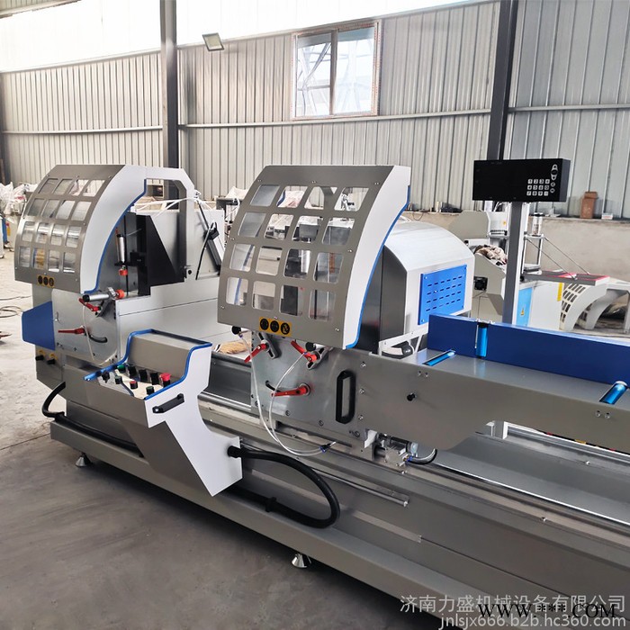 力盛 鋁型材切割鋸 雙頭鋸 斷橋鋁門窗設備精密鋸 門窗下料鋸