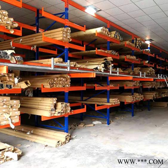 鋁材貨架 鋁型材料架  門窗廠倉庫庫房二層懸臂閣樓貨架 斷橋鋁材料專用存儲架子