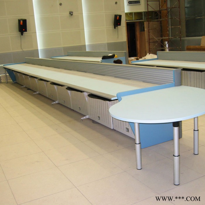 東營中創美WISDOM-B全木面監控指揮工作操作臺 安防調度臺 19寸加厚鋁型材指揮臺