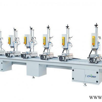 鋁型材六頭組合鉆床 濟南愛格瑞