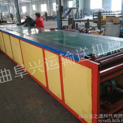 帶式自動(dòng)送料機(jī)耐高溫耐磨 鋁型材水平輸送機(jī)