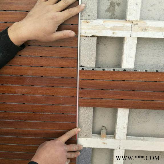 美賽爾 定制吸音板 A級(jí)防火吸音板 陶鋁板 條型穿孔型 體育館 籃球館 會(huì)議室琴室專用隔音板