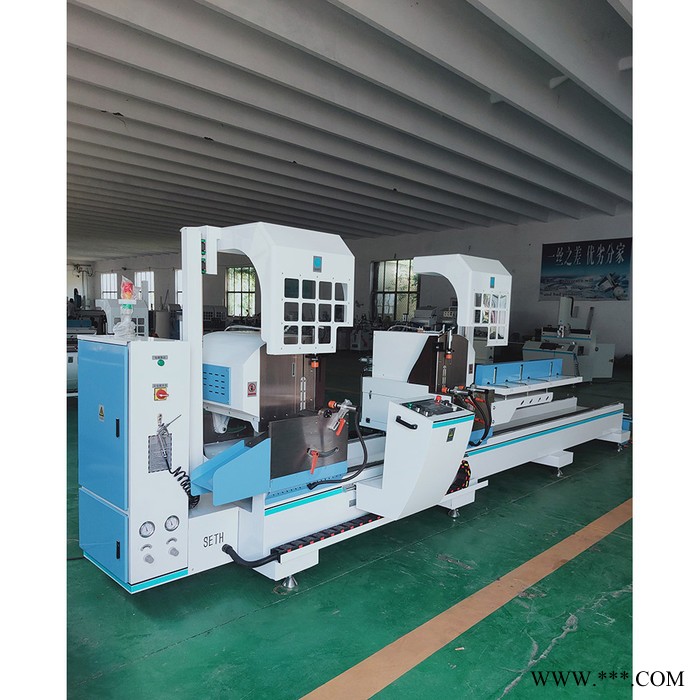 賽斯智能 斷橋鋁門窗設備  工業鋁型材下料切割鋸 鋁型材重型數控雙頭精密切割鋸