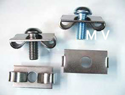 沃萱 斜角連接件 彈性扣件 活動鉸鏈 間隔連接塊 工業鋁型材  鋁合金型材   非標件型材 鋁型材定制