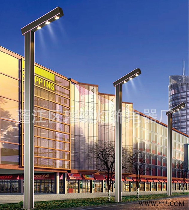 鋁型材路燈 led戶外景觀庭院燈 四方鋁燈