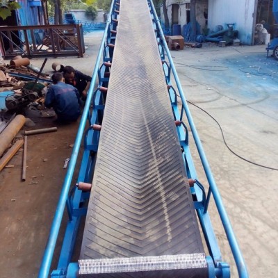 定西  供應 鋁型材輸送線 防滑皮帶輸送機  皮帶輸送機 爬坡上料輸送機 電滾筒皮帶輸送機