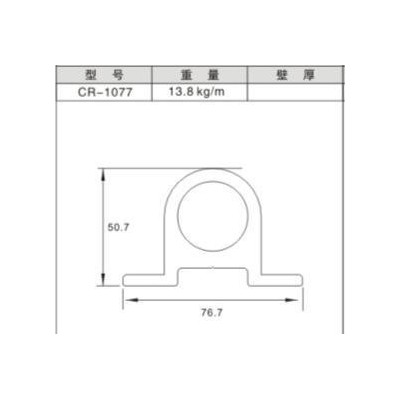 50*76工業(yè)鋁型材  自動(dòng)化設(shè)備鋁材 **工業(yè)鋁型材