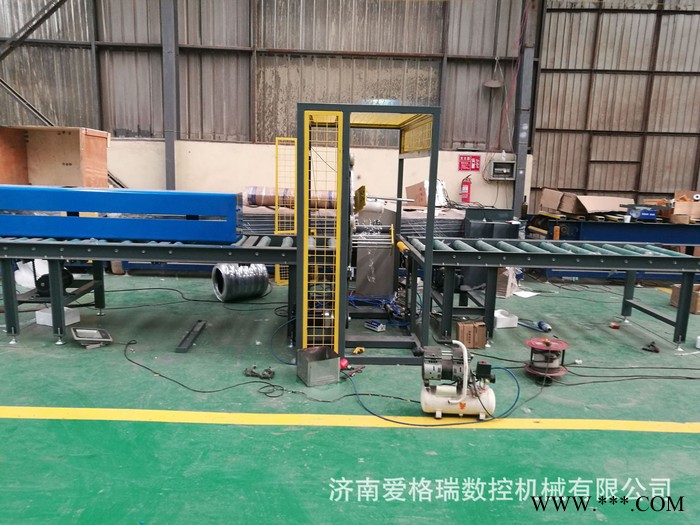 加工定制 水平纏繞包裝機 適用鋁型材 塑鋼型材 紙管 專業廠商