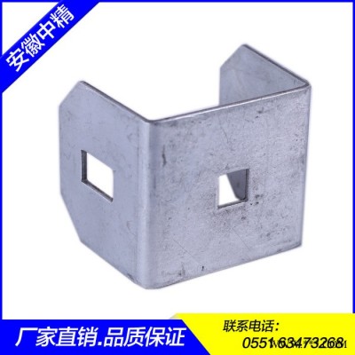 【銳朗】鍍鋅板連接件廠家可定做 家裝建材建筑護欄配件工業型材連接件批發幾字架