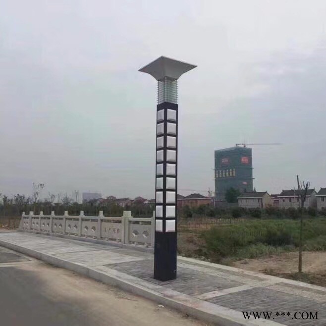 大妙光07供應(yīng)庭院燈頭 住宅小區(qū)景觀燈 廣場景觀燈 鋁型材景觀燈 圓柱景觀燈