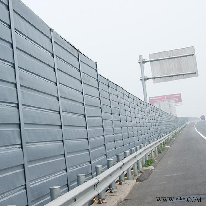 百瑞 量大從優 高速公路金屬百葉孔聲屏障 景觀臺隔音屏障墻鋁板吸音