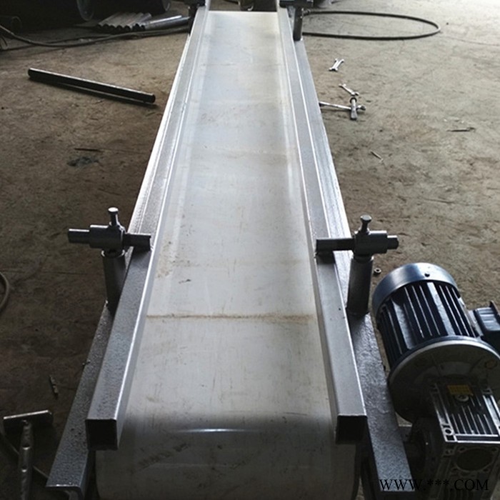 興運(yùn)輕盈鋁型材輸送機(jī) pvc輸送機(jī)小型傳送耐磨皮帶機(jī)