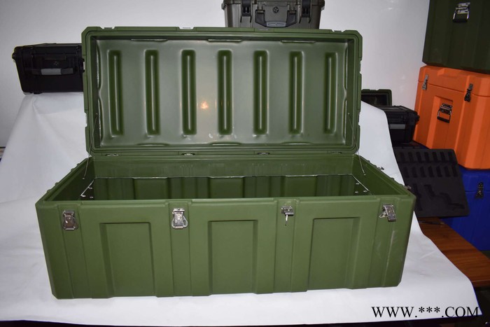 百世盾滾塑演習戰備器材箱長裝備運輸箱可定制內置鋁板