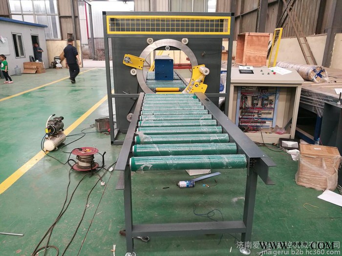 ES450水平纏繞機  裹包機械   纏繞膜包裝機 水平機   鋁型材包裝機