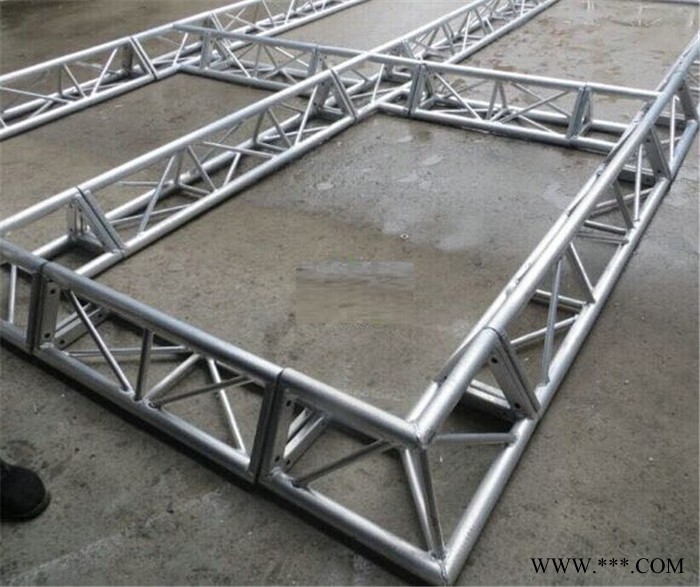 400鋁桁架 鋁板加強(qiáng)婚慶舞臺桁架  鋁合金燈光架龍門架背景架廠家促銷