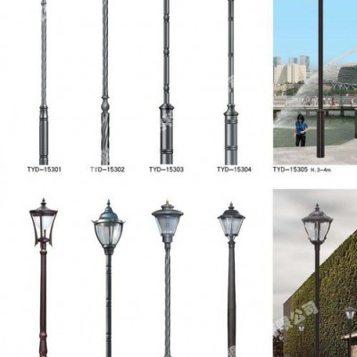 常州FNZH伍玖照明0350110湖北黃石小區園林廣場戶外綠化特色仿古太陽能不銹鋼鋁型材防水庭院燈廠家景觀路燈批發