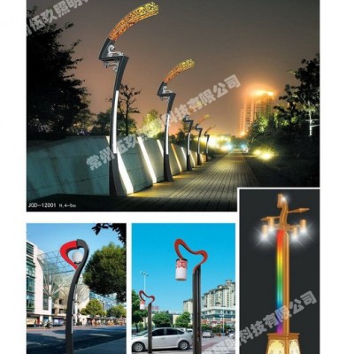 常州3米4米5米FNZH伍玖照明JGD760四川綿陽園林廣場中式綠化太陽能鋁型材歐式庭院燈景觀燈柱廠家路燈方燈批發(fā)