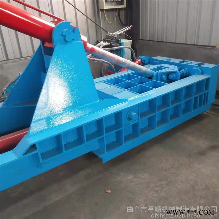 亨順 臥式雙缸壓塊機(jī) 金屬壓塊機(jī)  廢鋁板廢鋼板壓塊成型機(jī)