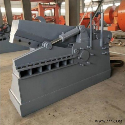 富德鑄鐵剪鐵機自動廢料金屬剪雙龍門式剪切機小型廢鐵剪切機多功能剪切機全自動鋼筋類鋁板剪切機