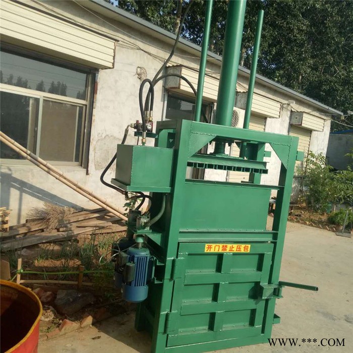 普航打包機 鐵皮易拉罐鋁板打包機 60噸雙杠壓塊機廠家報價