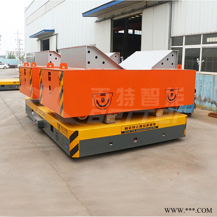 帕菲特BDG 低壓軌道電動平車**運輸鋁板鋁材大型軌道平板車廠家 低壓軌道供電直流軌道轉(zhuǎn)運車