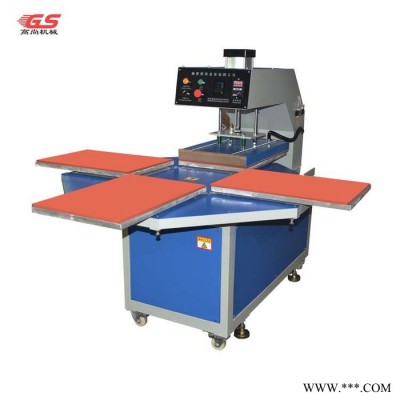 **熱升華燙畫印像亞克力鋁板四工位旋轉熱壓機轉速可調高速印花設備