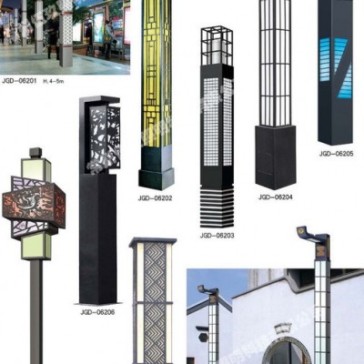 常州3米4米5米FNZH伍玖照明JGD635四川南充園林廣場中式綠化太陽能鋁型材歐式庭院燈景觀燈柱廠家路燈方燈批發