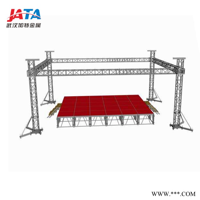 廣西廠家生產專業桁架 舞臺架子 活動插片舞臺 玻璃舞臺可拆卸舞臺 批發舞臺鋁合金桁架 鋼鐵桁架 三角鋁板架 插銷架