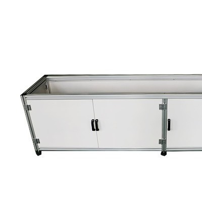 工業鋁型材山東設備防護欄定制設計-啟域鋁型材