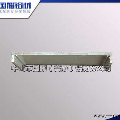 國標電泳工業點膠機鋁型材 加硬型設備鋁材 120*12機殼蓋板異型材