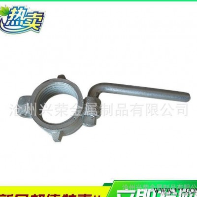 工業(yè)鋁型材配件 高精度Φ60鋼支撐螺母6.354扣距熱賣