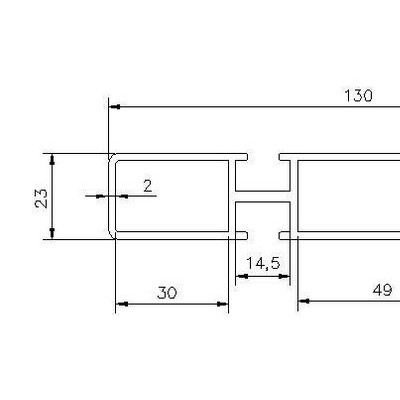特價23130雕刻機(jī)臺面工業(yè)鋁型材國標(biāo)|鋁型材|臺面型材|鋁