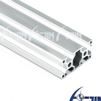 6063-T5工業自動化流水線歐標雙槽鋁型材3060 直銷