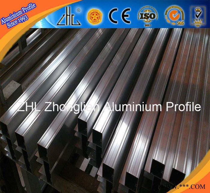 鋁型材胚料 6063 t5胚料擠壓鋁型材 可做不同表面顏色深