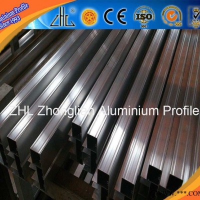 鋁型材胚料 6063 t5胚料擠壓鋁型材 可做不同表面顏色深