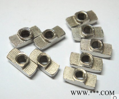 【特價】 工業鋁型材歐標40T型螺母M8 后置螺母40M8T型  T型螺母