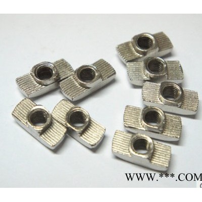 【特價】 工業鋁型材歐標40T型螺母M8 后置螺母40M8T型  T型螺母