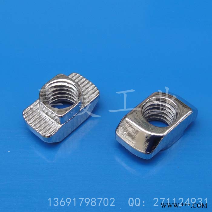 供應嘉曼螺母工業鋁型材配件歐標螺母螺帽螺釘