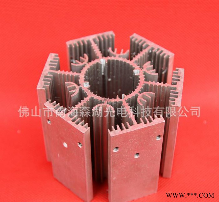 異型太陽花散熱器 鋁型材